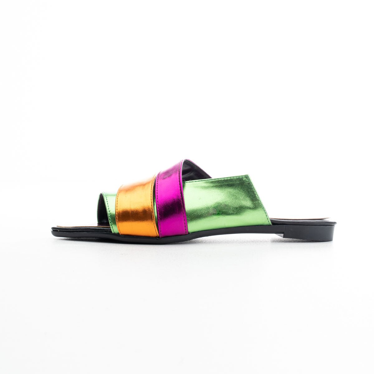 Women’s Flat Leather Slipper